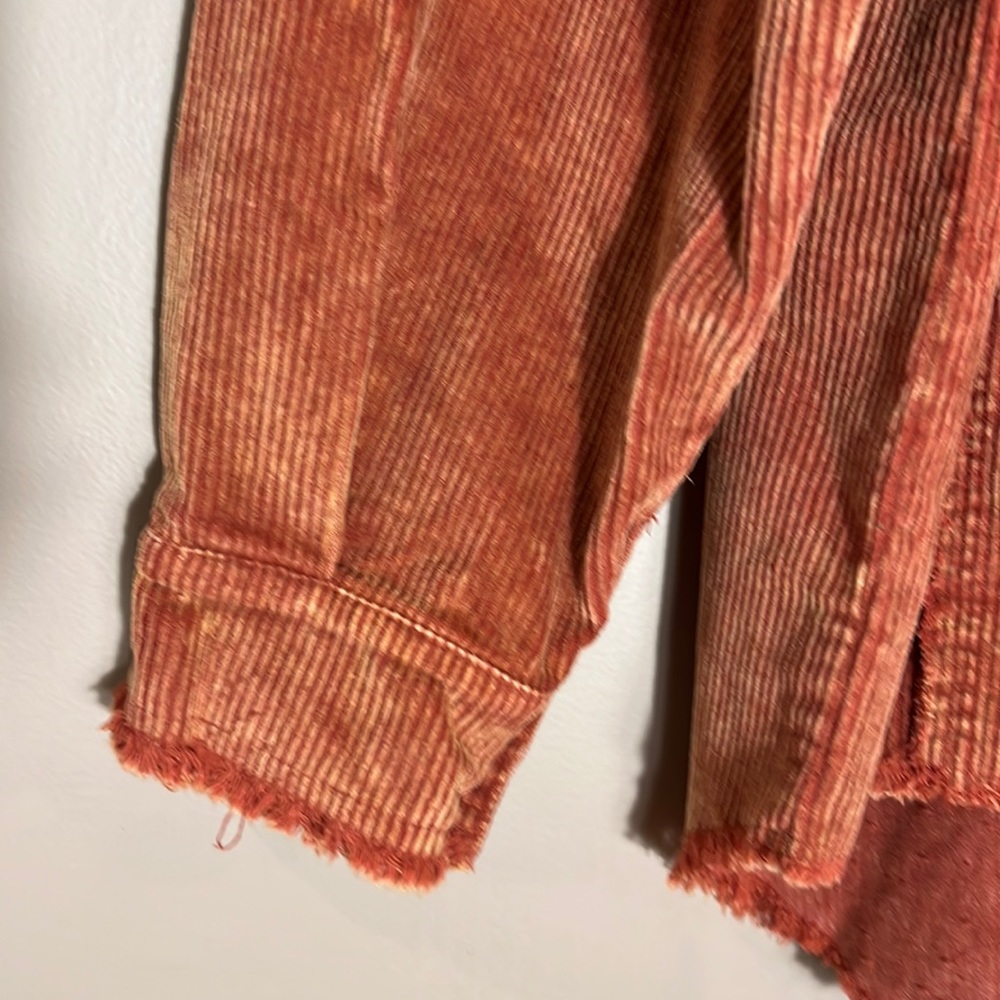 Umgee Corduroy Acid Wash Jacket - Picture 5 of 8